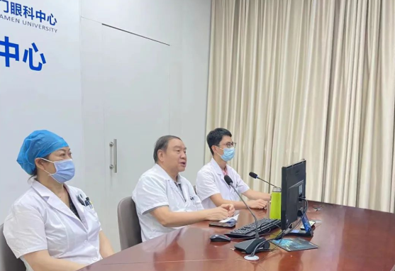 云端会诊！国际眼科科学院院士赵堪兴教授领衔的365beat体育专家团为浙江患者“把脉”疑难眼病2.png